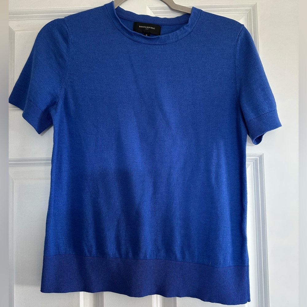Banana Republic short sleeve sweater Size